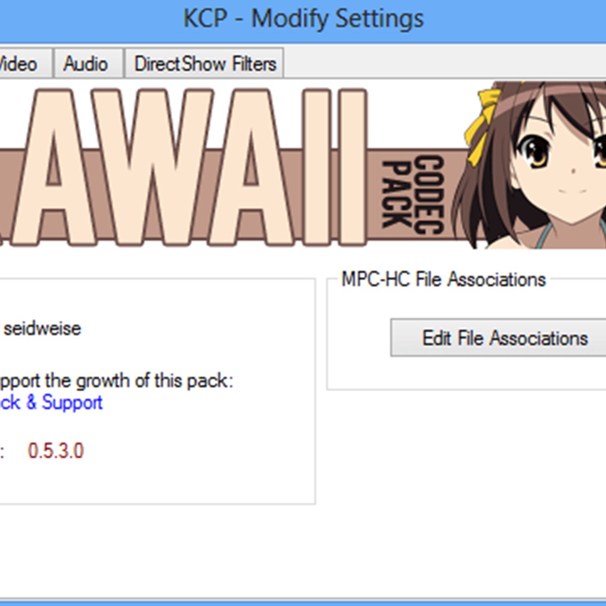 Kawaii Codec Pack